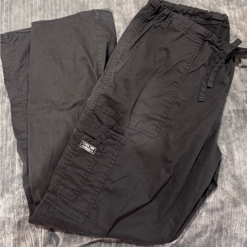 Cherokee Workwear Med Scrub Pants - Picture 3 of 4